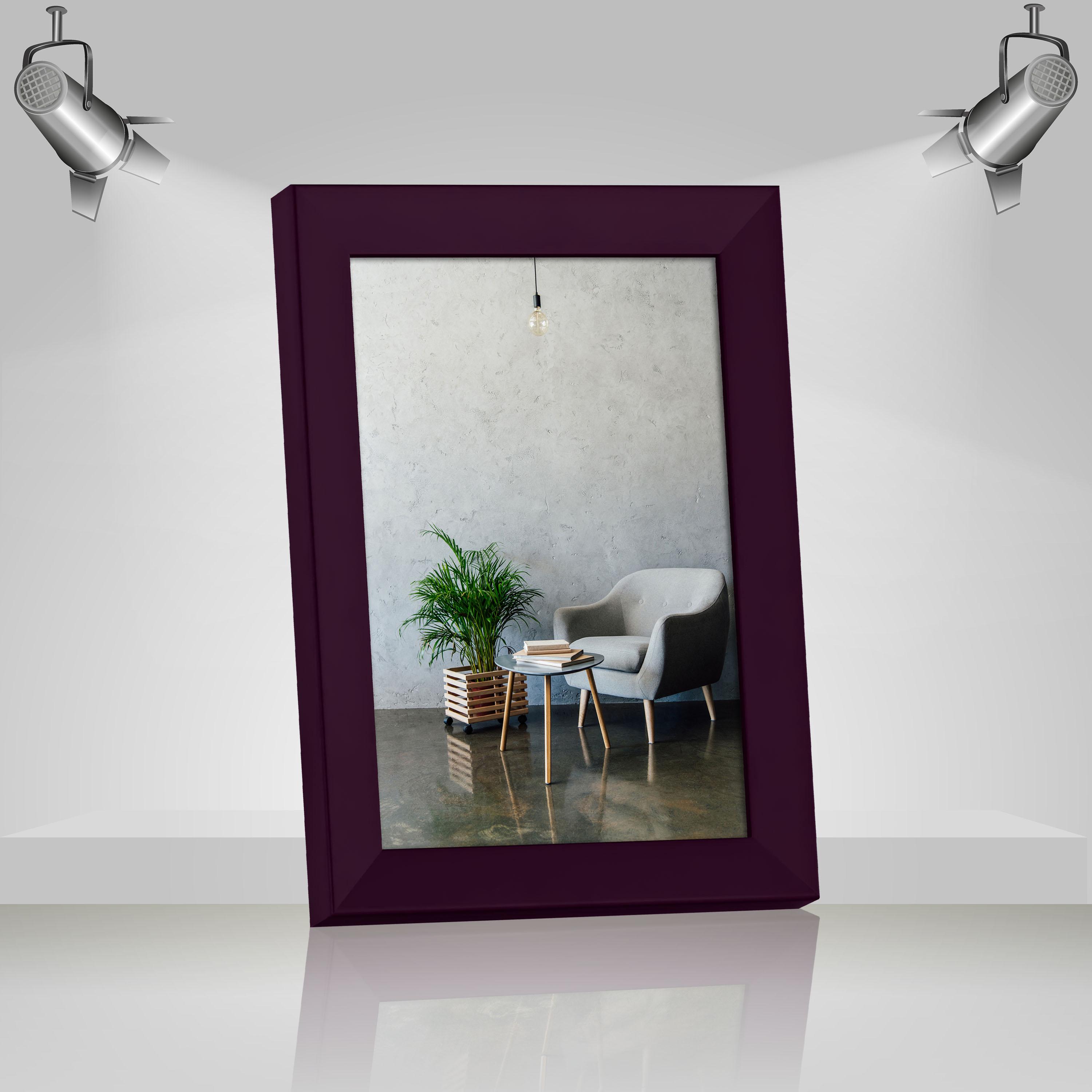 Фоторамка для дипломов деревянная EmojiFrame 21х30 см А4 AH3322-02 пластиковое стекло 0,8 мм Фиолетовый - фото 2 Фоторамка для дипломов деревянная EmojiFrame 21х30 см А4 AH3322-02 пластиковое стекло 0,8 мм Фиолетовый - фото 2