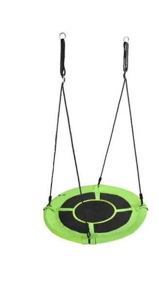 Качеля гнездо садовая на веревках водостойкая 120 см 150 кг