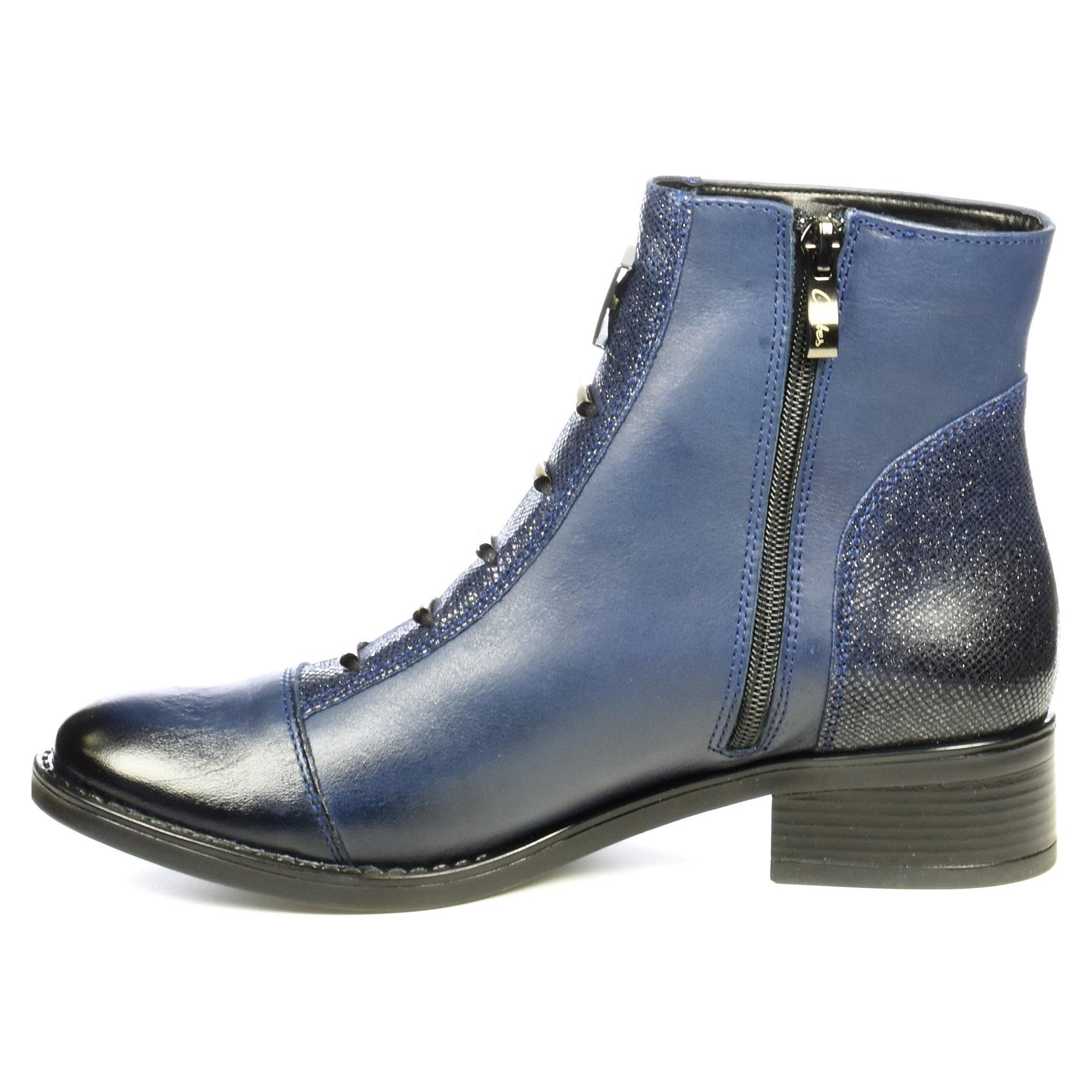 Черевики осінні жіночі Contes р. 37 Гранатовий/Синій (05309-37) - фото 8 Черевики осінні жіночі Contes р. 37 Гранатовий/Синій (05309-37) - фото 8