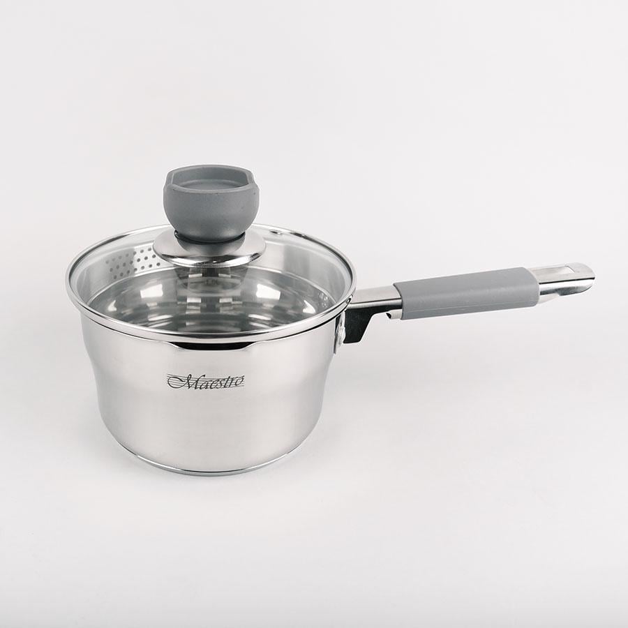 Ківш з кришкою Maestro MR-3507-16S (16319)