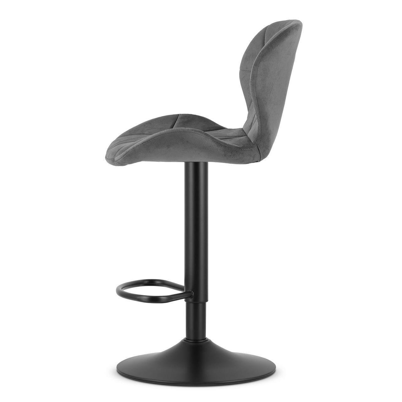 Барний стілець Leobert WEST велюр Grey (28784678) - фото 3 Барний стілець Leobert WEST велюр Grey (28784678) - фото 3