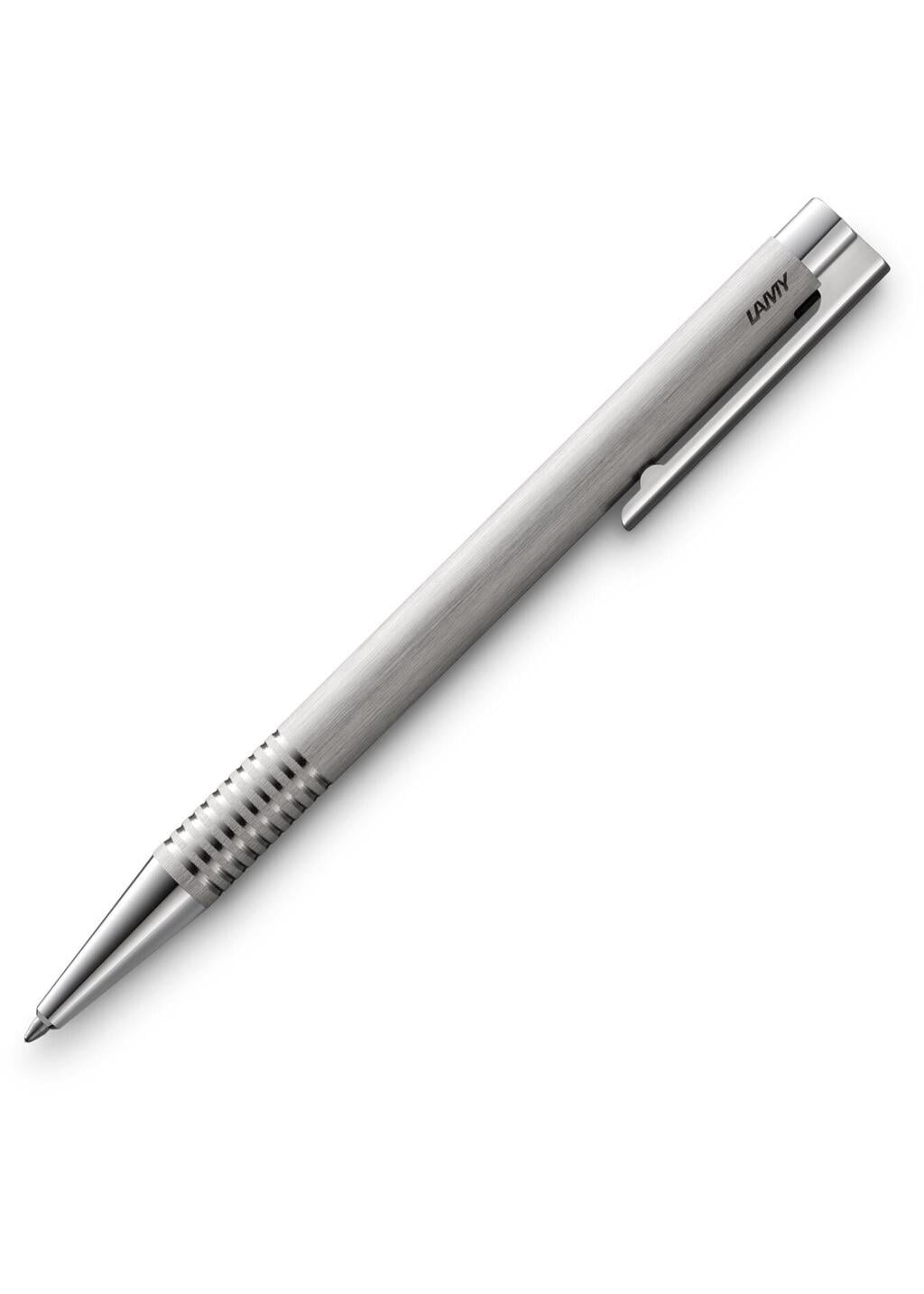 Письменная ручка шариковая Lamy Logo стержень синий M M16 Серебристый (4026752)