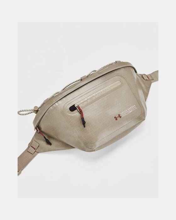 Спортивная сумка на пояс Under Armour Summit Waist Bag 5L 35x20x10 см Бежевый (1376463-203)