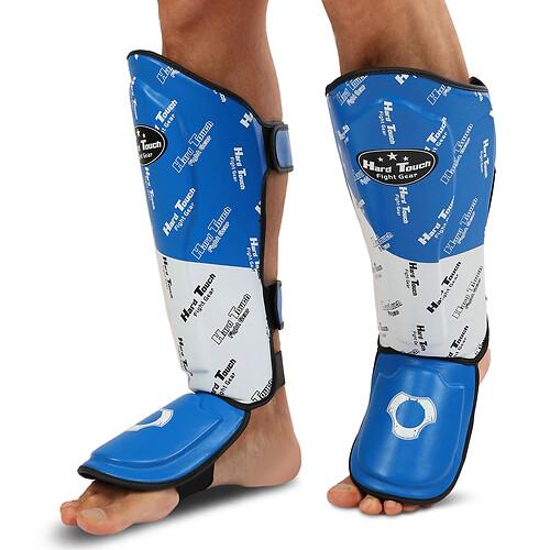 Защита голени и стопы PU Hard Touch BO-7379 XL Синий (31492779)