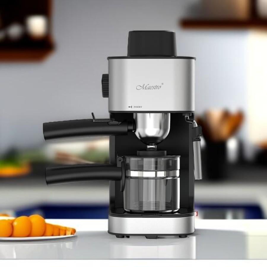 Кофеварка Maestro MR-411 Эспрессо/Капучино/Латэ 800 Вт (32627312)