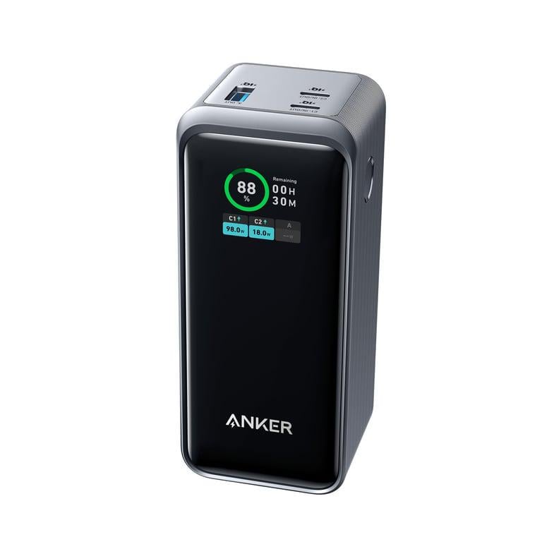 Повербанк Anker 735 Prime 20000 mAh 200W Black (A1336011)