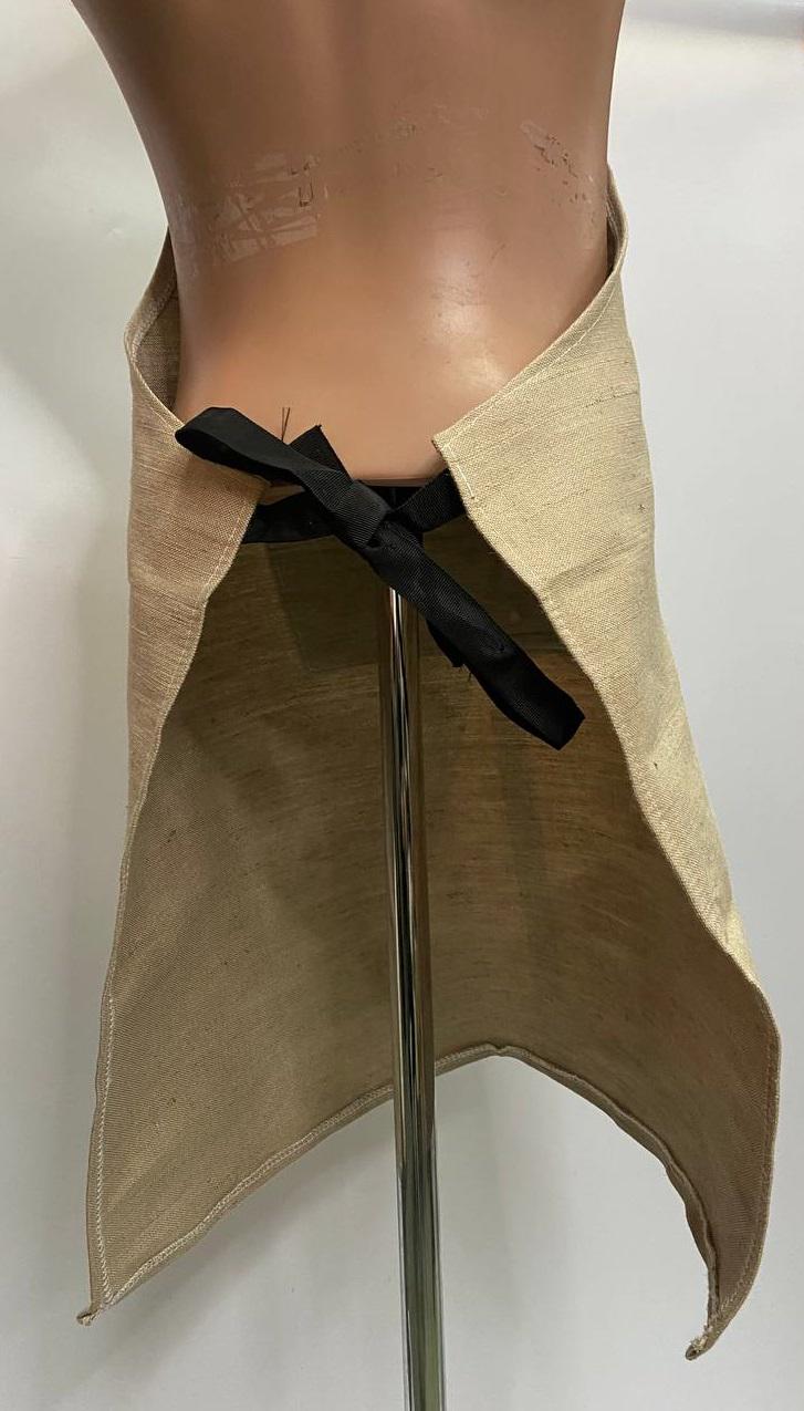 Фартук для сварочно/слесарных работ брезентовый с ВП пропиткой (0002) - фото 5 Фартук для сварочно/слесарных работ брезентовый с ВП пропиткой (0002) - фото 5