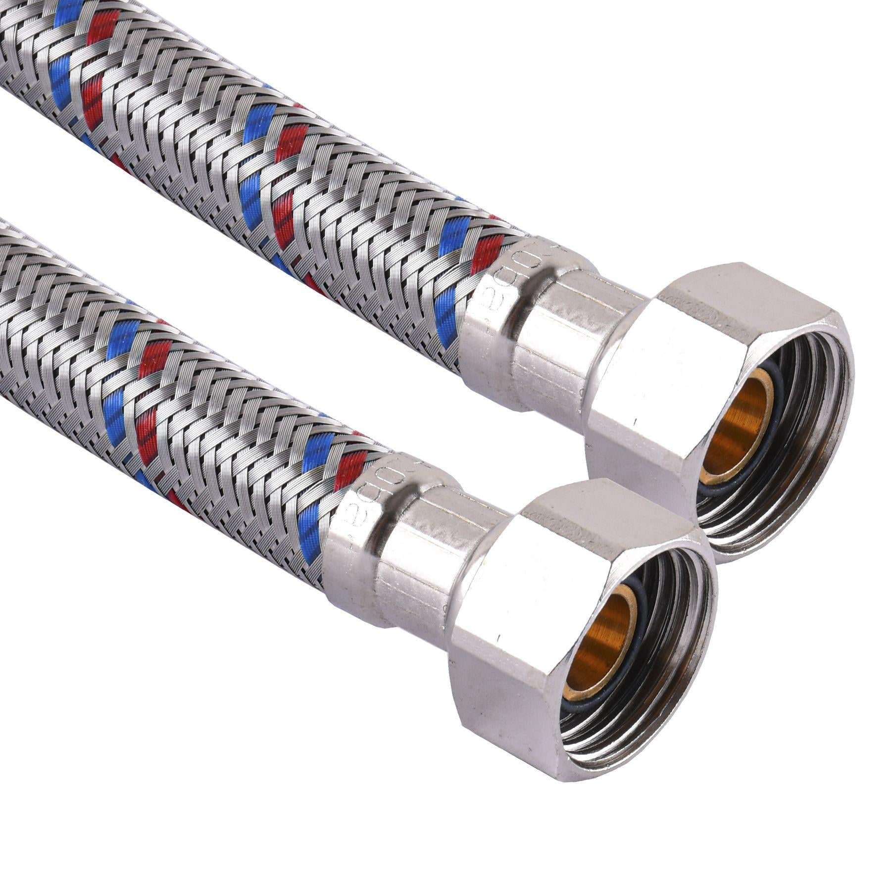 Шланг нержавеющая сталь Solomon 1/2x1/2" ВВ 0,2 м HS30 (000001120)