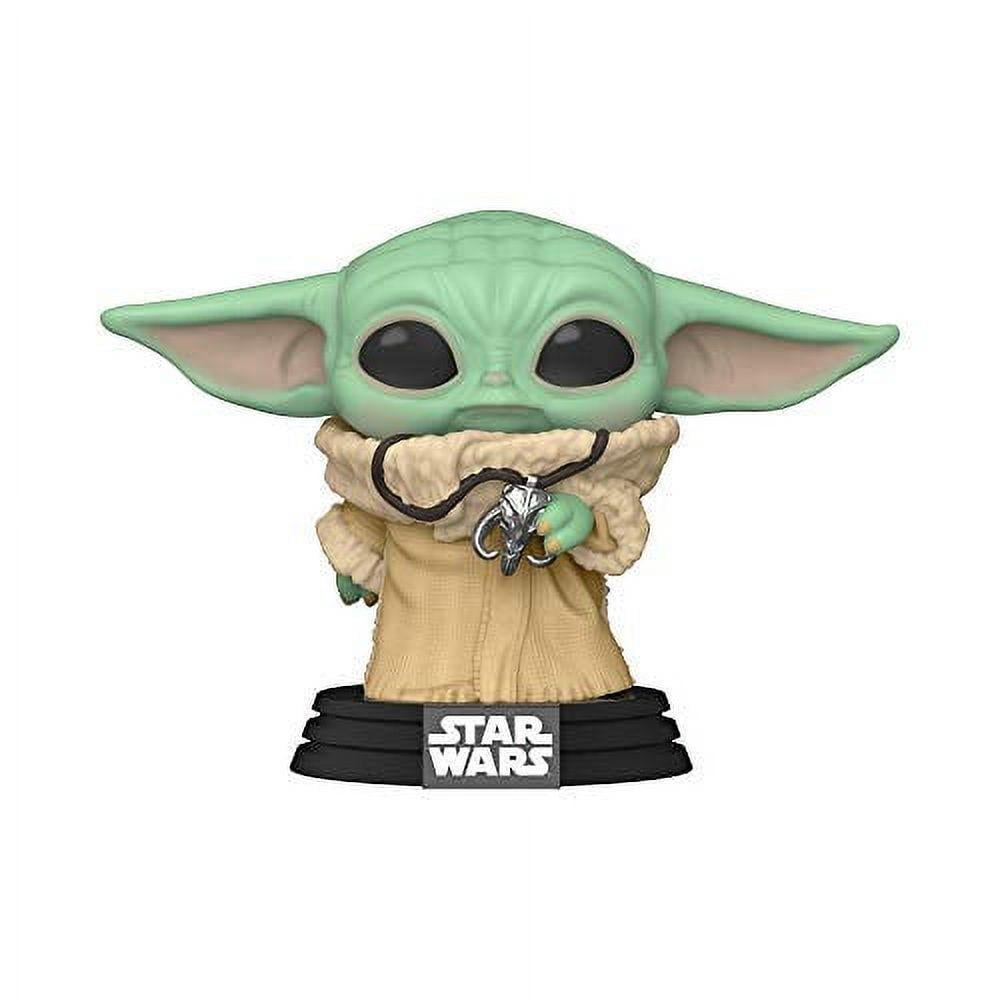 Фігурка колекційна Funko POP Bobble Star Wars Mandalorian The Child Baby Yoda The Child with Pendant №398 (06/398) - фото 1