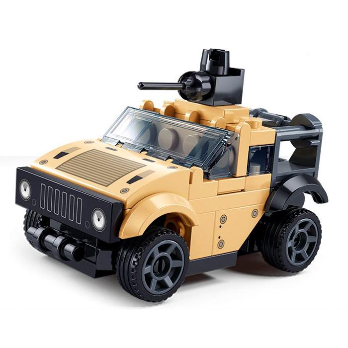 Конструктор Sluban M38-B1368B військова серія Машина 52 дет.