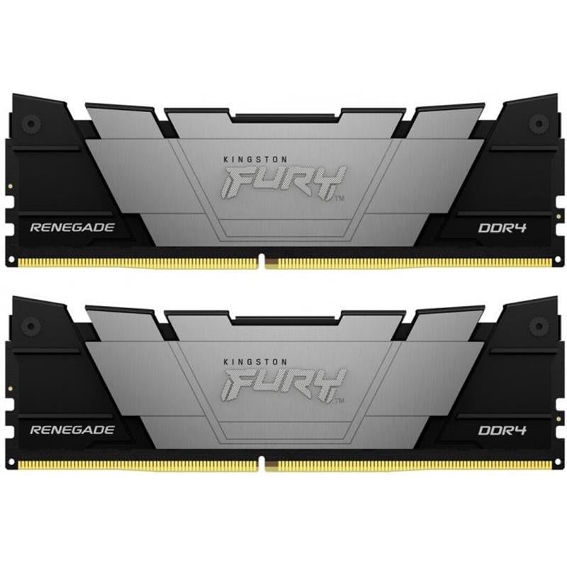 Оперативная память Kingston Fury Renegade DDR4 16 Гб KIT 3600 MHz Black (KF436C16RB2K2/16)