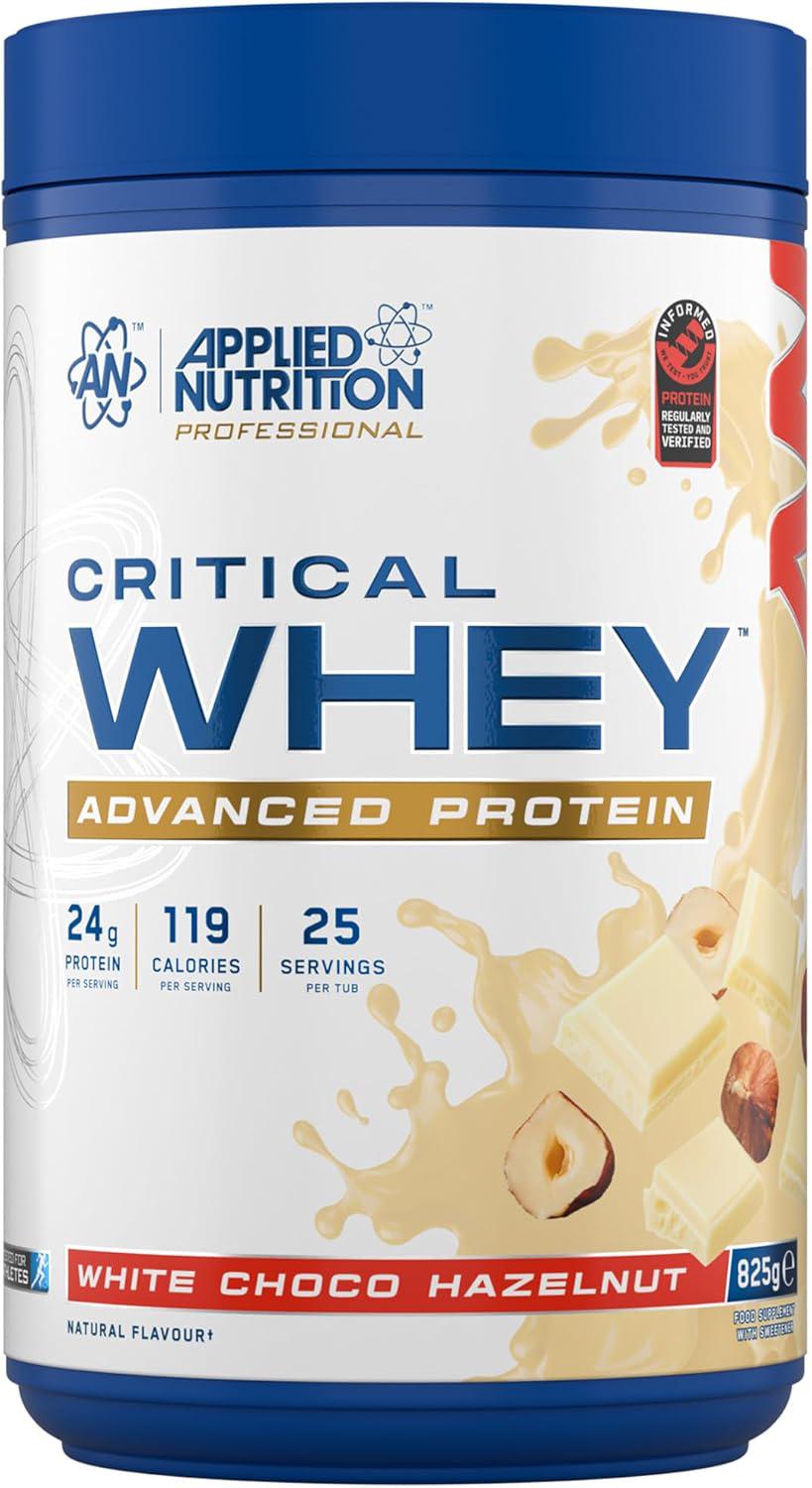 Протеин Applied Nutrition Critical Whey Protein White Choco Hazelnut 825 г