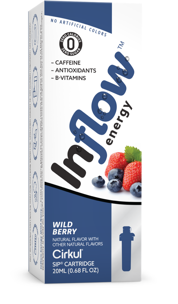 Картридж для Cirkul Wild Berry Inflow Energy 20 мл (43244)