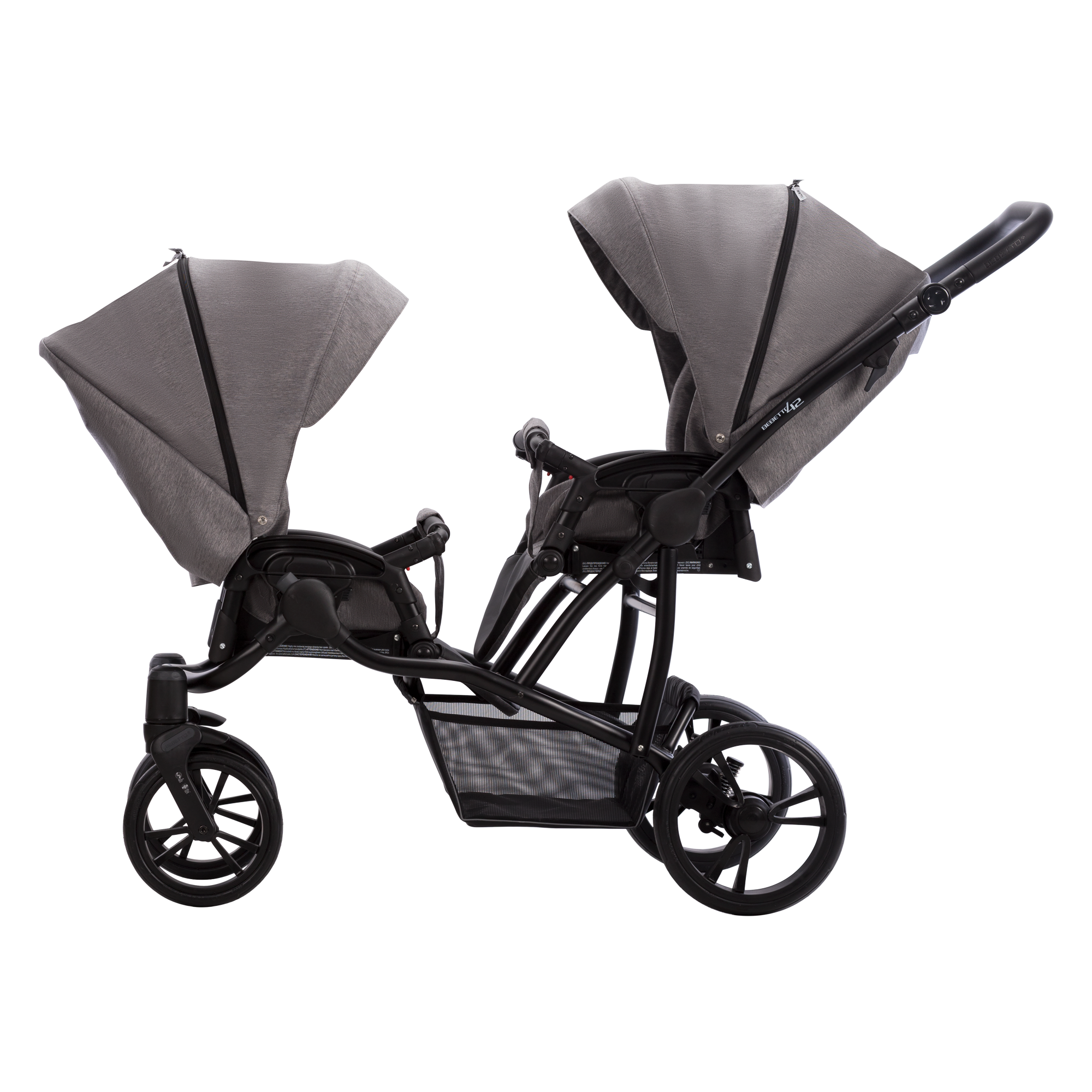 Коляска універсальна для двійні Bebetto 42 24 505.28.24.024 (14987371) - фото 2