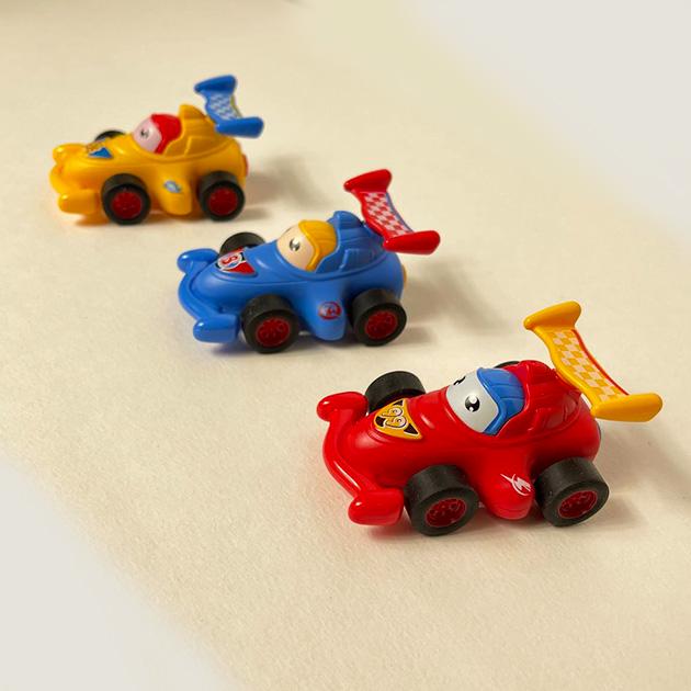 Машинки гоночні з моторчиком для хлопчиків пластикові формула 3 шт. - фото 7