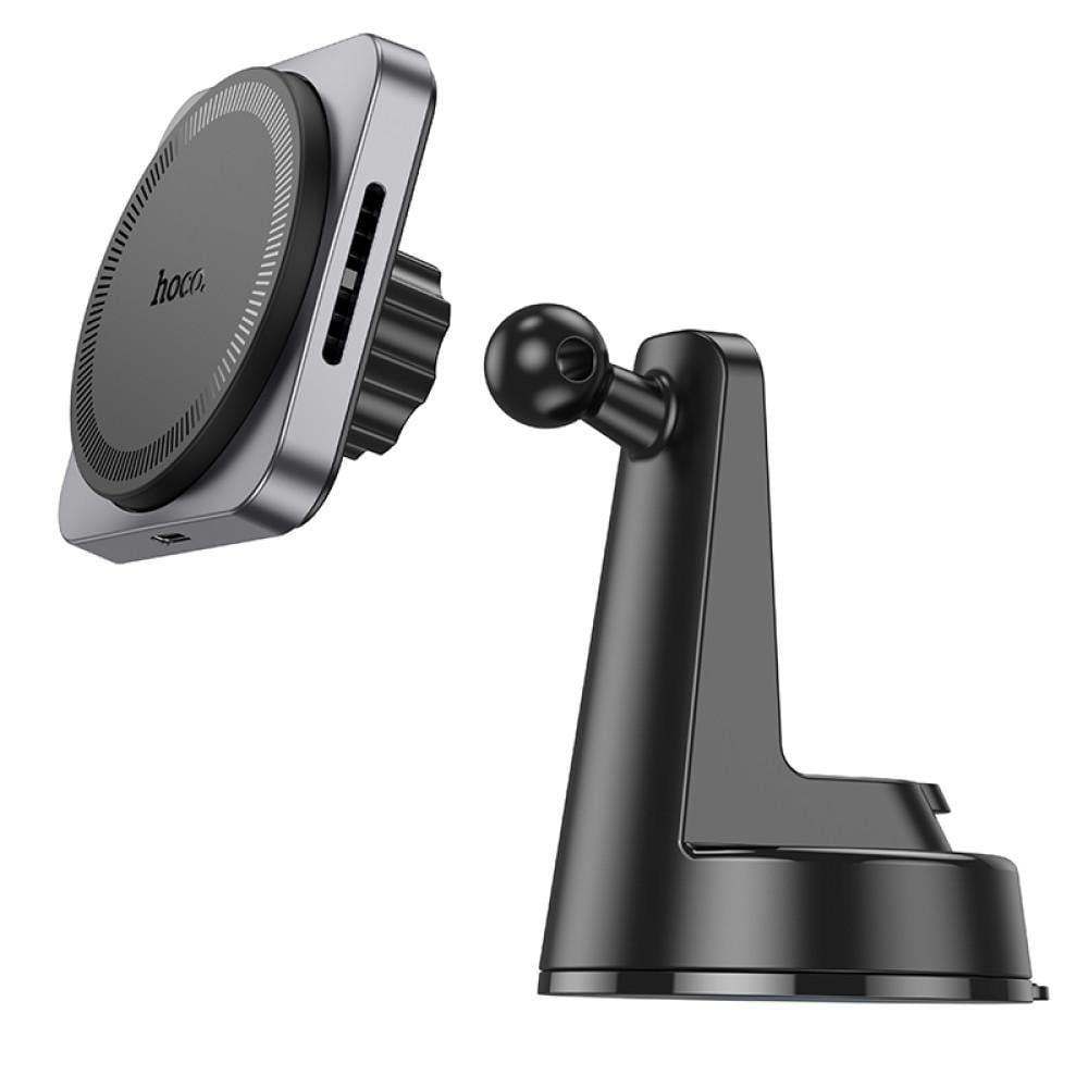 Держатель для телефона автомобильный Hoco HW16 с беспроводной зарядкой (18729200) Держатель для телефона автомобильный Hoco HW16 с беспроводной зарядкой (18729200)