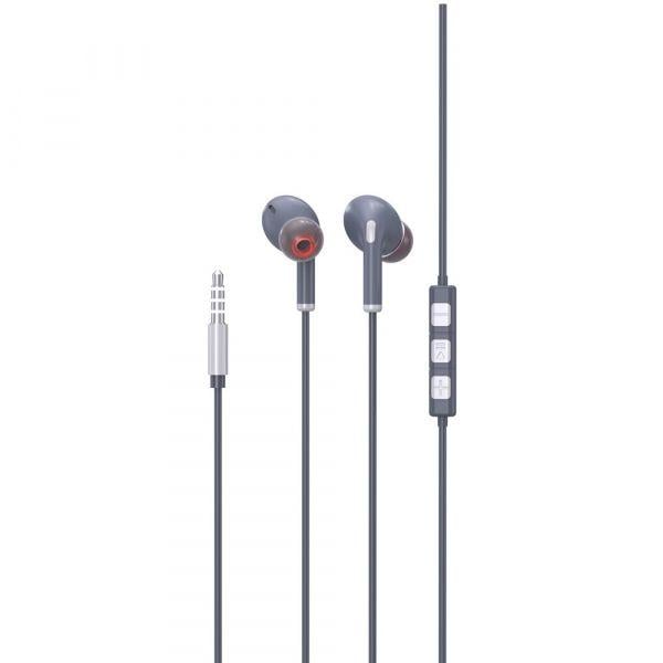 Наушники SkyDolphin SR01 Mic Silver (HF-000476)