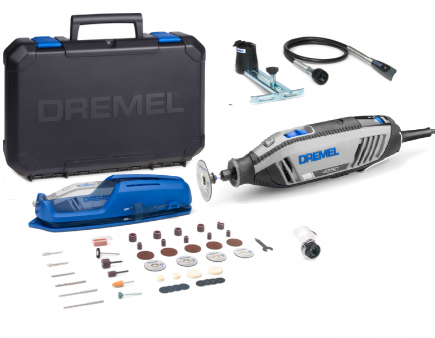 Гравер Dremel 4250 3-45 45 насадок с валом (2098868988)