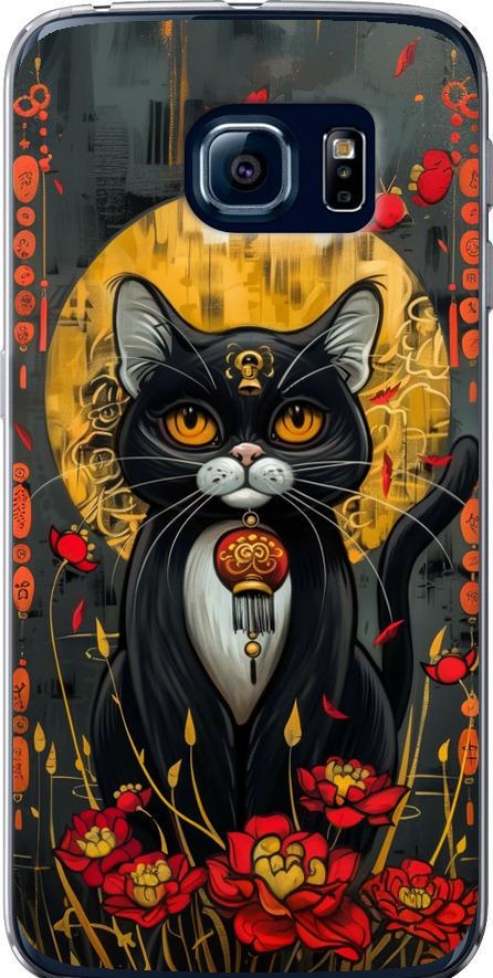 Чехол на Samsung Galaxy S6 Edge G925F China Cat (6134u-83-42517)
