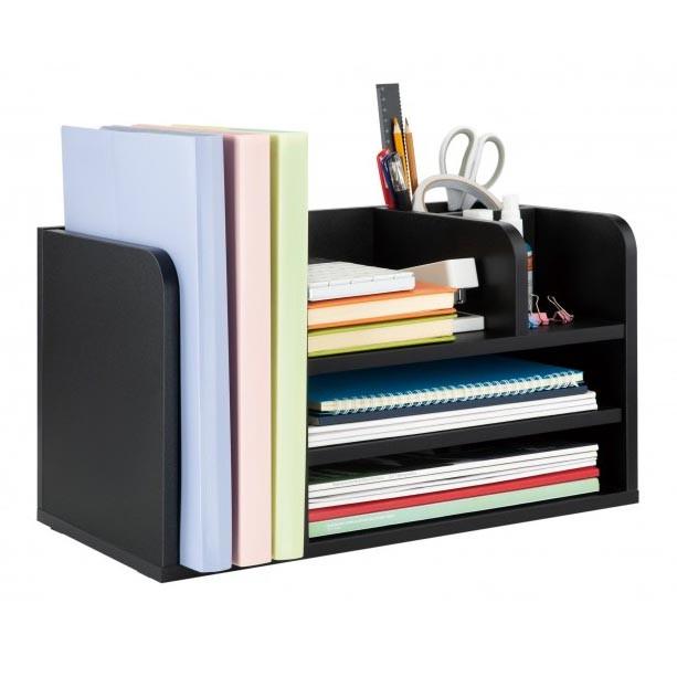 Полка книжная настольная из дерева Котана Венге (КПА-034812)