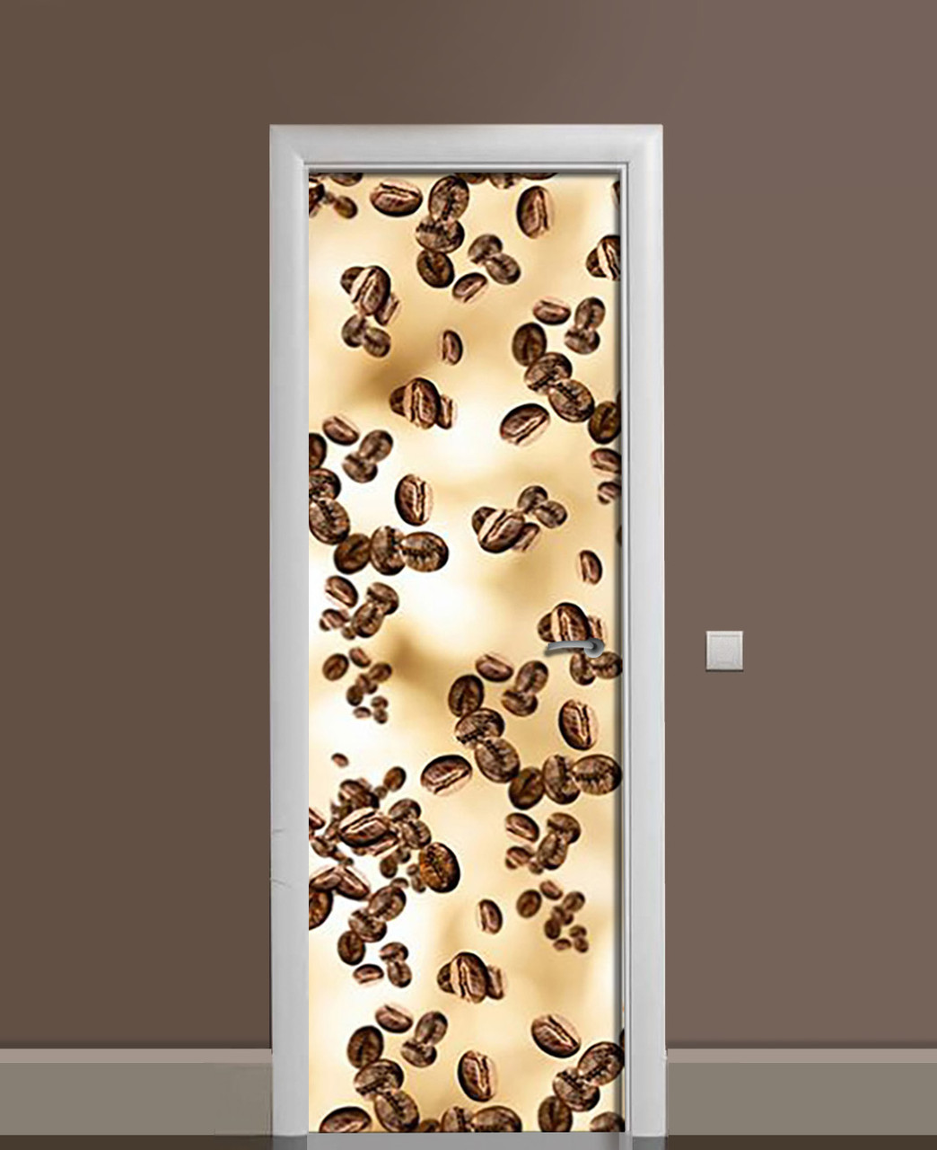 Наліпка 3D на двері Zatarga Зерна в невагомості 650х2000 мм (1323459426)