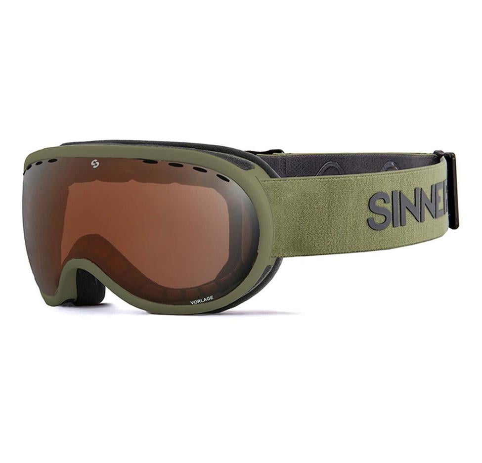 Маска гірськолижна Sinner Vorlage Medium Fit Cat.S2 Matte Moss Green (SIGO-175-75B-01) - фото 1