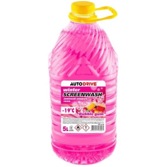 Омыватель стекла зимний Auto Drive Winter Screenwash Bubble Gum -19 °C пет 5 л (AD0138) Омыватель стекла зимний Auto Drive Winter Screenwash Bubble Gum -19 °C пет 5 л (AD0138)