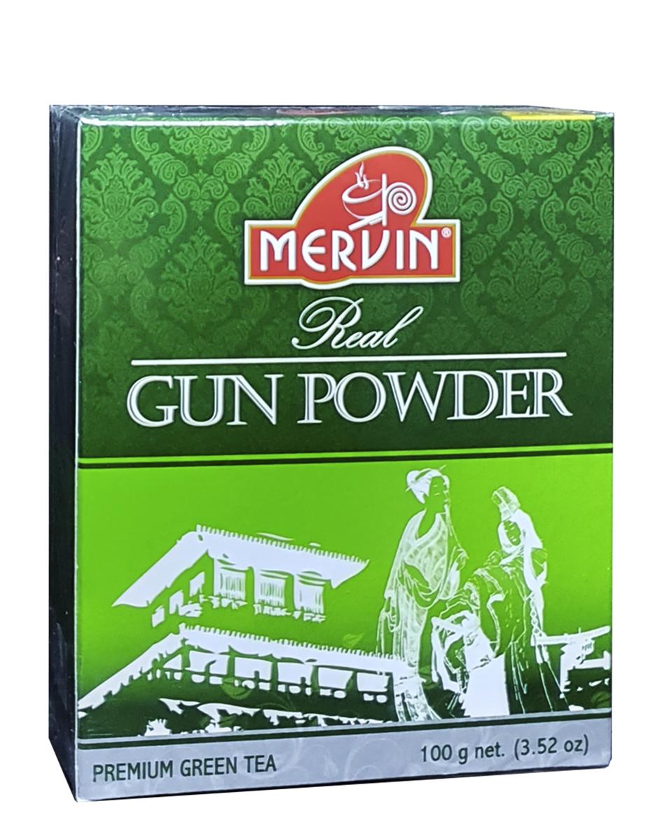 Чай зеленый Mervin Gun Powder 100 г (54755)