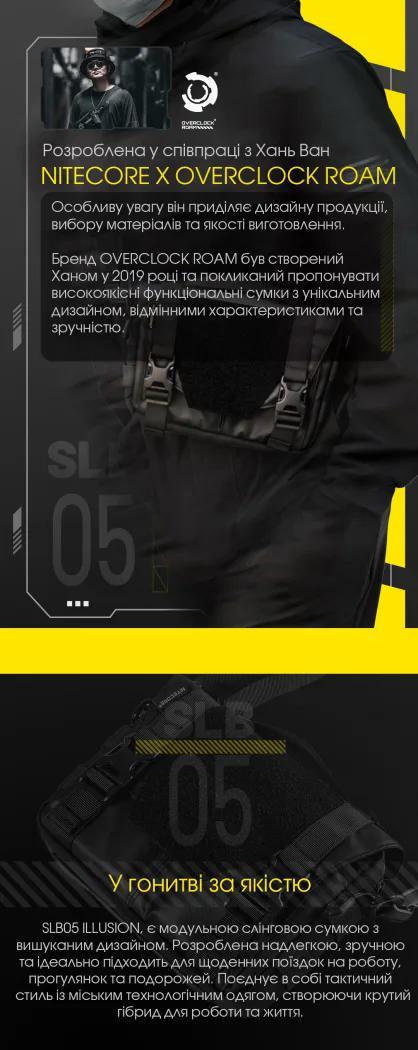 Сумка Nitecore SLB05 поліестер 500D (27831800) - фото 6 Сумка Nitecore SLB05 поліестер 500D (27831800) - фото 6