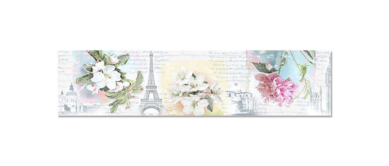 Наліпка вінілова на кухню Zatarga Весняна подорож 600х2500 мм (1294193446)