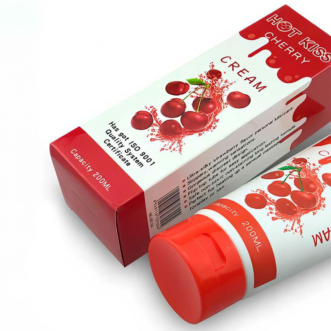 Гель-лубрикант увлажняющий Hot Kiss на водной основе со вкусом вишни 200 мл (K000472) - фото 2 Гель-лубрикант увлажняющий Hot Kiss на водной основе со вкусом вишни 200 мл (K000472) - фото 2