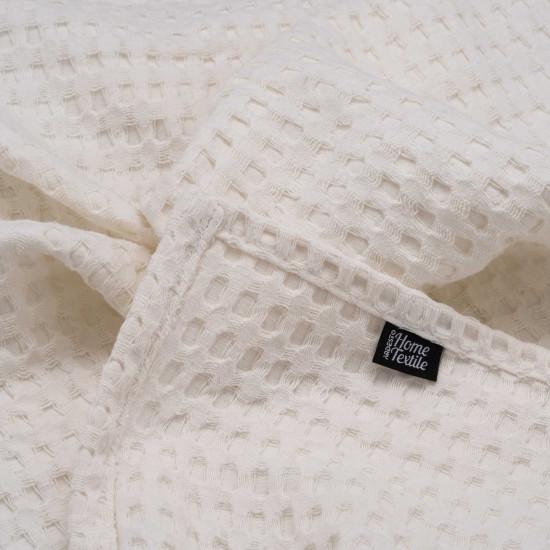 Плед Ardesto ART0816PI Pique 160х230 см Айворі (2487472979) - фото 5