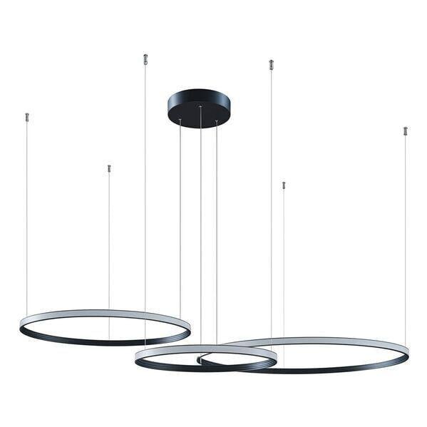 Люстра Kloodi KD-RG MULTI UP 400/600/800 3K BK Ring Giza Multi Up 108 Вт 5000 лм 3000K