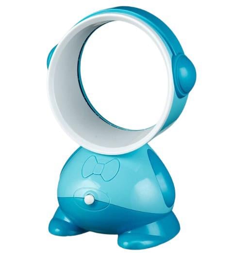 Вентилятор настільний Bladeless Fan MX-483 USB портативний міні Блакитний (10951)