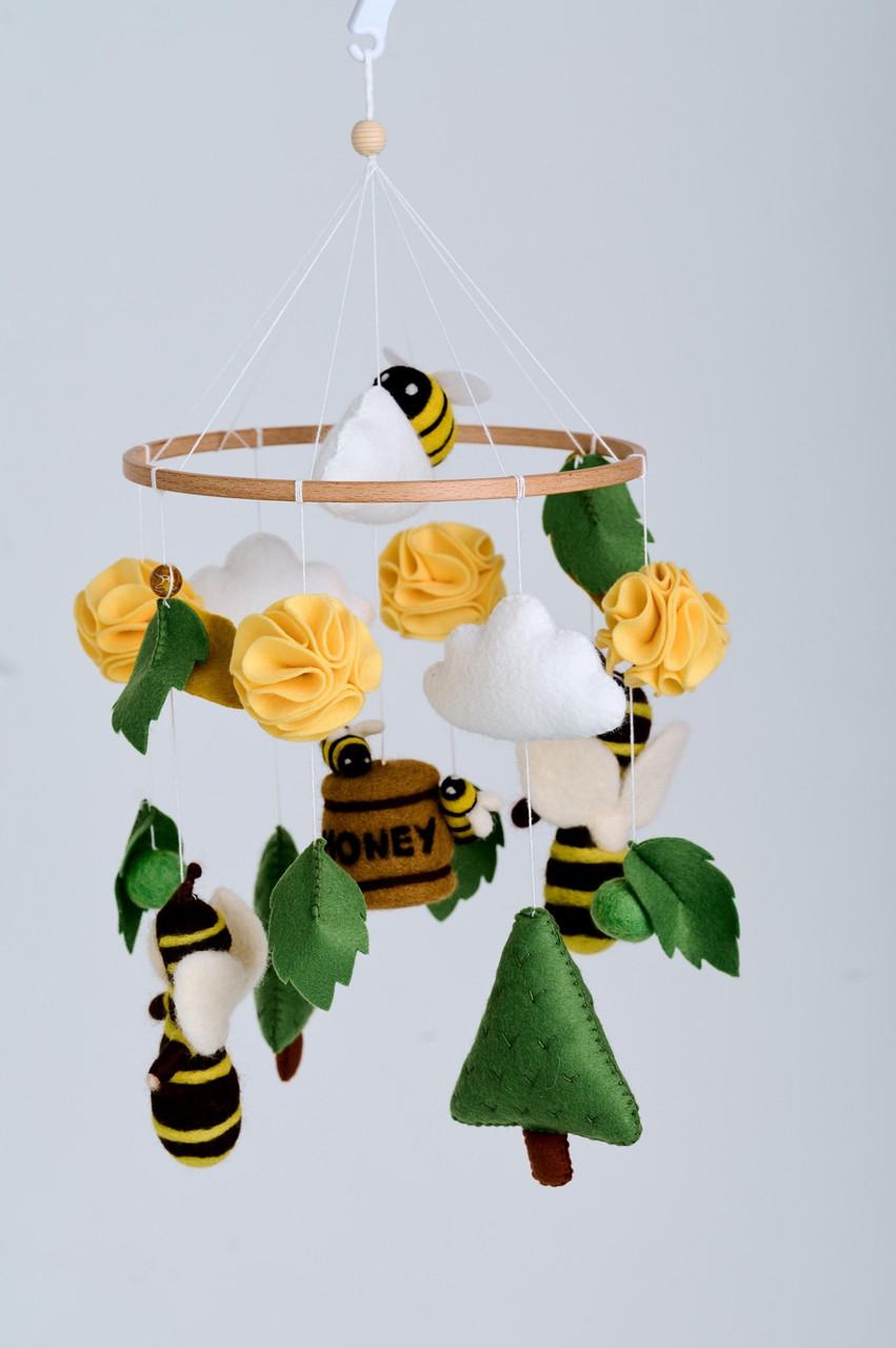 Мобиль детский WooolyWool Пчелки (27861263)
