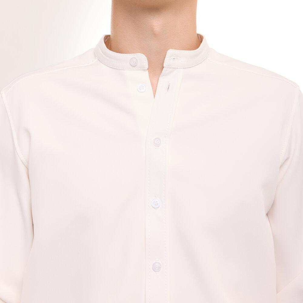 Рубашка мужская классическая Pobedov Legend XL Молочный (26198/3/4) - фото 4 Рубашка мужская классическая Pobedov Legend XL Молочный (26198/3/4) - фото 4
