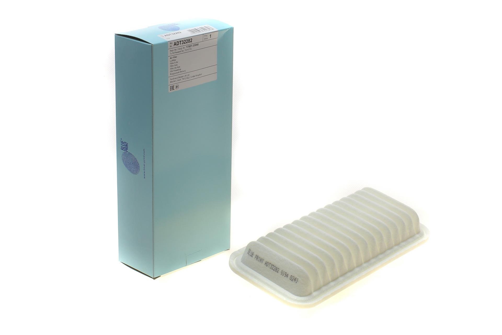 Фильтр воздушный BLUE PRINT для Toyota Yaris 1,4 D-4D 01-05 (ADT32282)