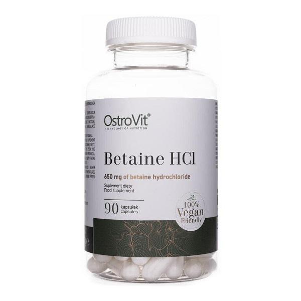 Бетаїну гідрохлорид Ostrovit Betaine HCL 90 капс. (000020995)