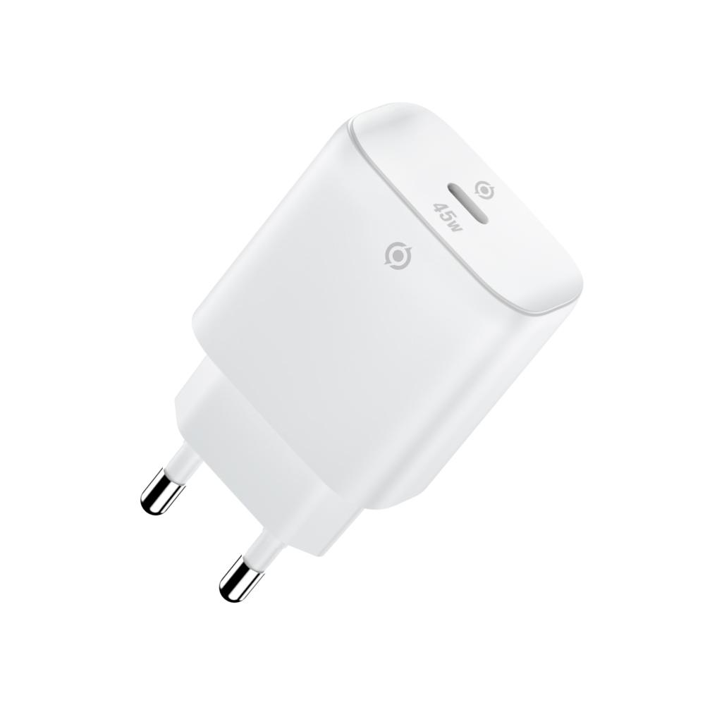 Зарядное устройство сетевое Piko TC-PD451 USB-C PD 3.0/QC 3.0 GaN II 45 Вт White (1283126597770)
