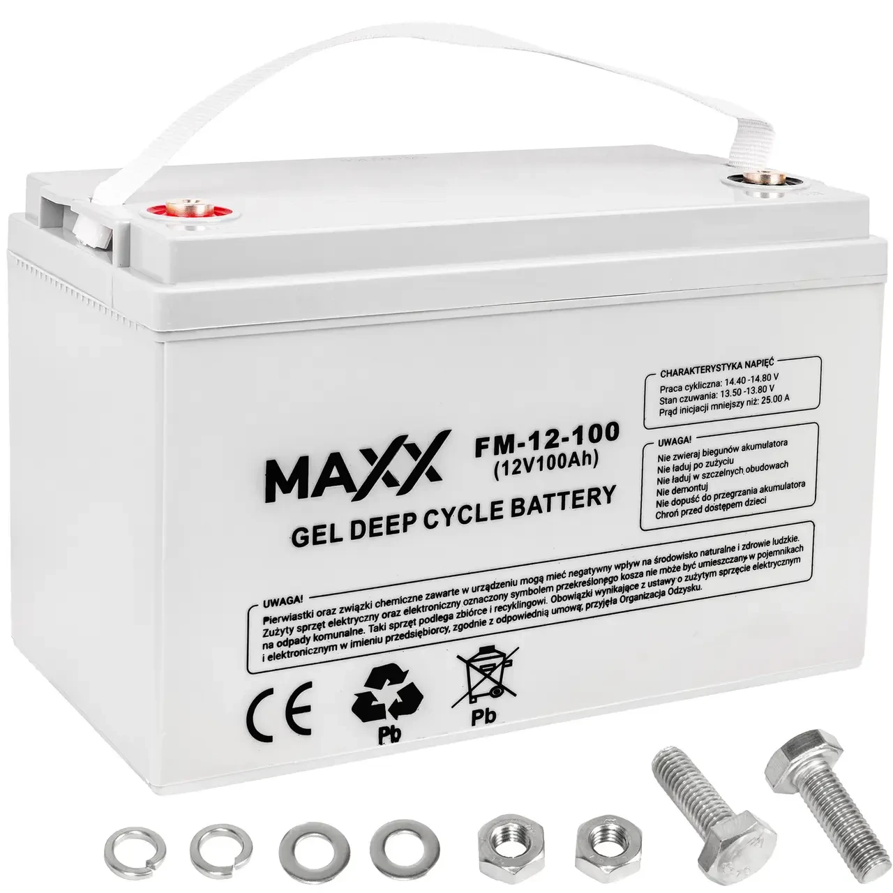 Аккумулятор гелевый для ИБП и инверторов MAXX FM-12-100 12V/100A - фото 2