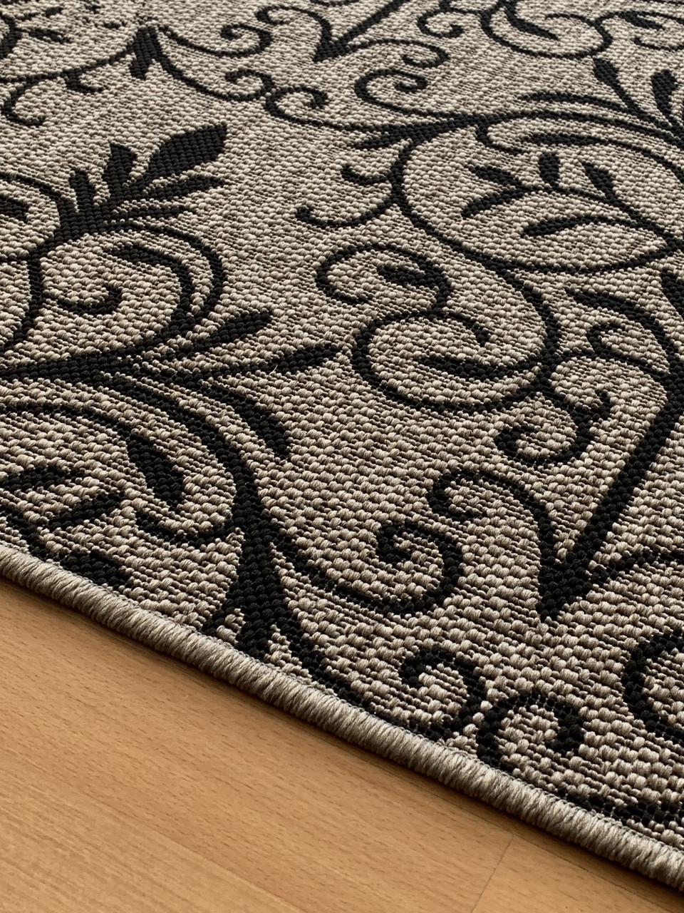 Килим безворсовий абстрактний 120х170 см Бежевий (10231-0151) - фото 4 Килим безворсовий абстрактний 120х170 см Бежевий (10231-0151) - фото 4