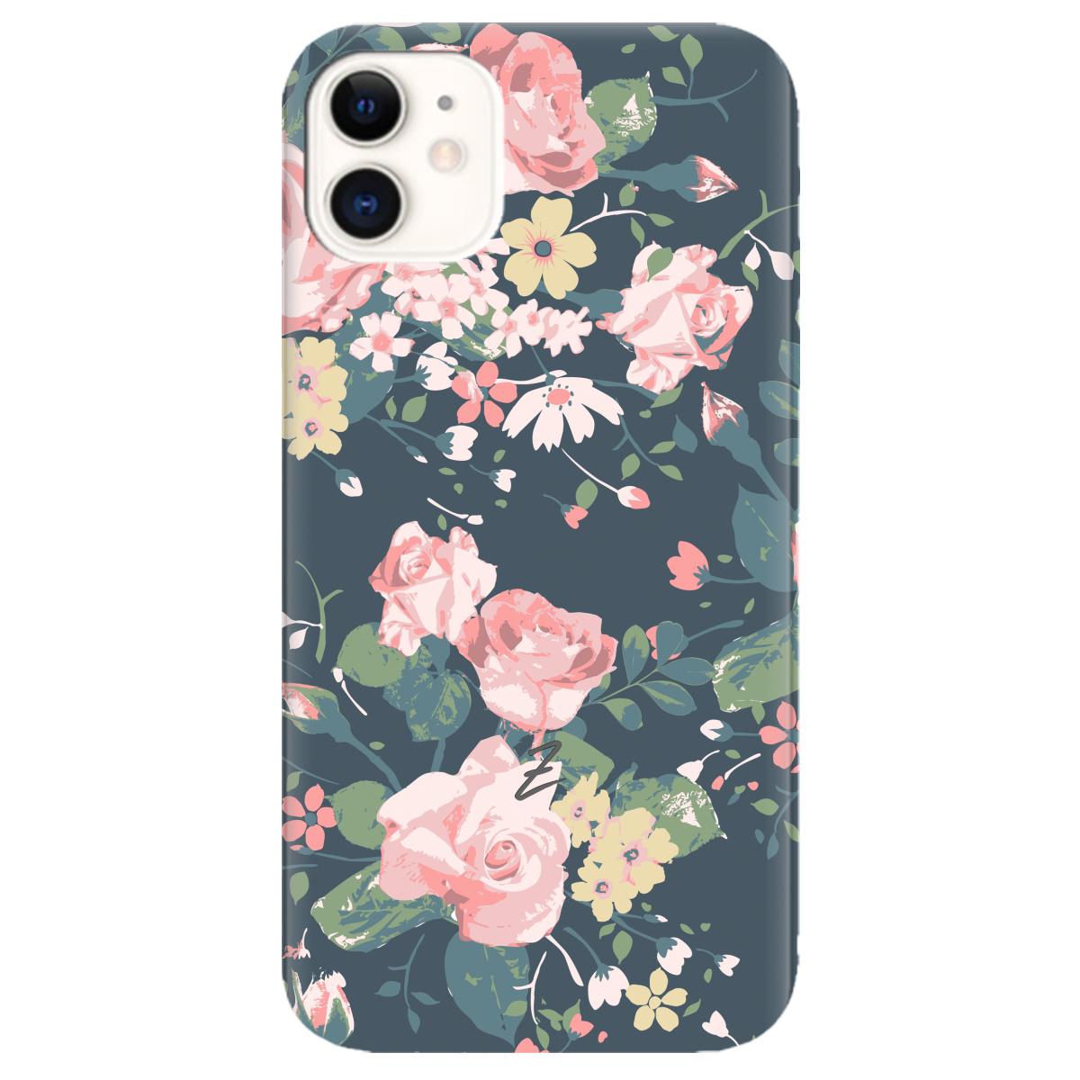 Силиконовый чехол Zorrov для Apple iPhone 11 Florista (12130050146071918) - фото 1