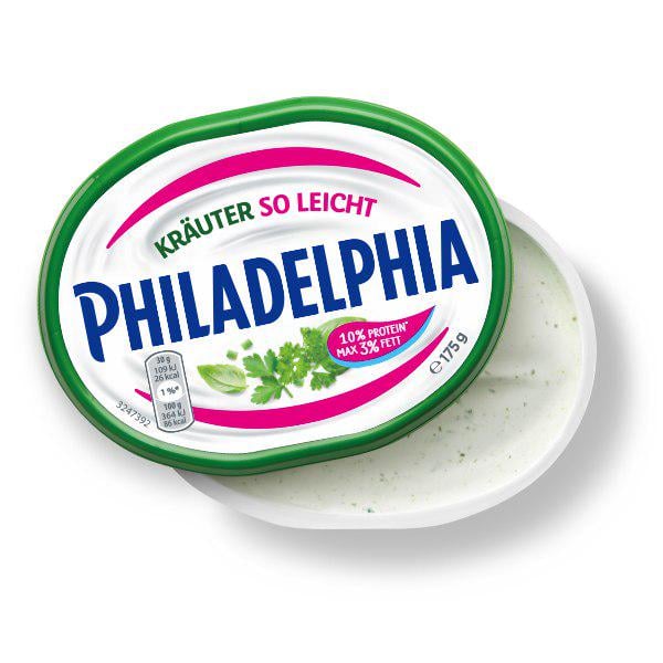 Крем-сир Philadelphia Krauter so Leicht 175 г