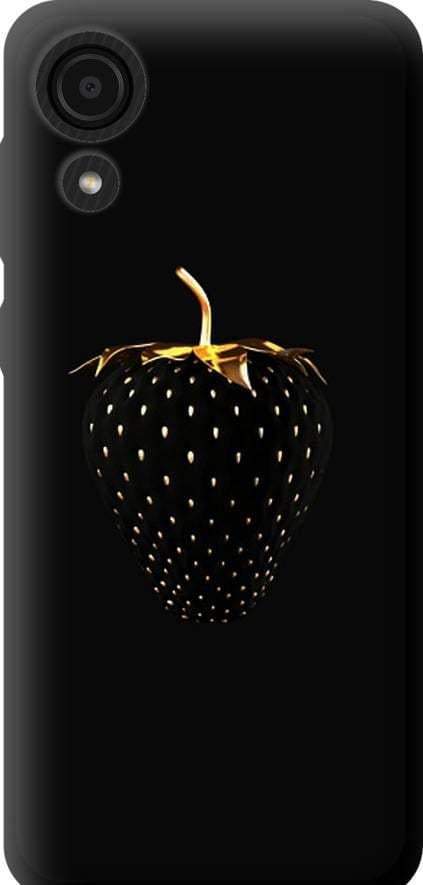 Чехол на Samsung Galaxy A03 Core A032F Черная клубника (3585b-2539-42517) Чехол на Samsung Galaxy A03 Core A032F Черная клубника (3585b-2539-42517)