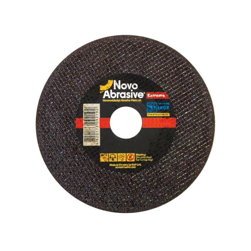 Диск отрезной NovoAbrasive Extreme A 36 S BF 125x1,6x22,2 мм по металлу тип 41 2 шт. (INKRU00000L125161N)