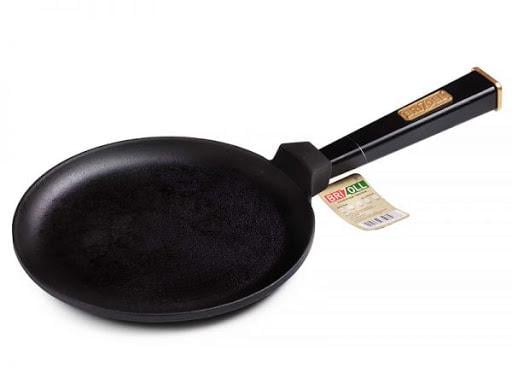 Сковорода чугунная для блинов Brizoll Optima-Black О2215-Р1 D22 см 40,8х22,4х3,8 см (NA000005)