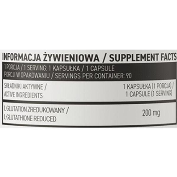 ostrovit glutathione Ostrovit Glutathione Vege 200mg 90 kaps main image 1