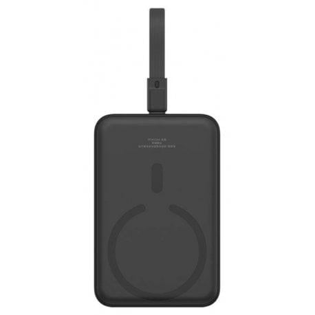 Повербанк BASEUS Magnetic Mini with USB-C Cable 10000 mAh 20W Black (P10022109113-00)