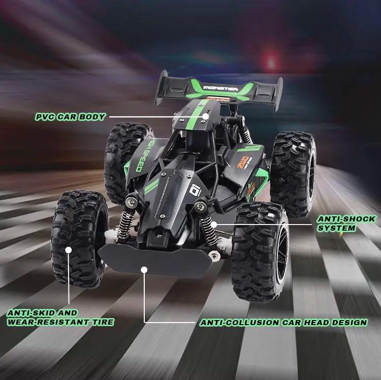 Машинка Баггі на радіокеруванні HotDeer Power Gale Pro 2wd Buggy Green (2WDB-Green) - фото 7