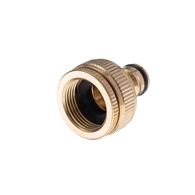 Адаптер латунний на конектор Intertool 1/2" з внутрішнім різьбленням 3/4" 1" (GE-1211) - фото 2 Адаптер латунний на конектор Intertool 1/2" з внутрішнім різьбленням 3/4" 1" (GE-1211) - фото 2